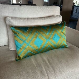 Trina Turk lumbar pillow - Used for staging